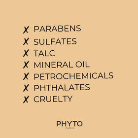 PHYTO shampoo and conditioner duo staged to show complete hydration routine