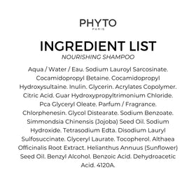 PHYTO bottle beside a measuring cup indicating the 8.45 fl oz size