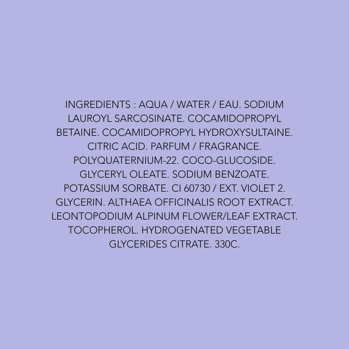 PHYTO back label close-up showing directions and usage tips for controlled results