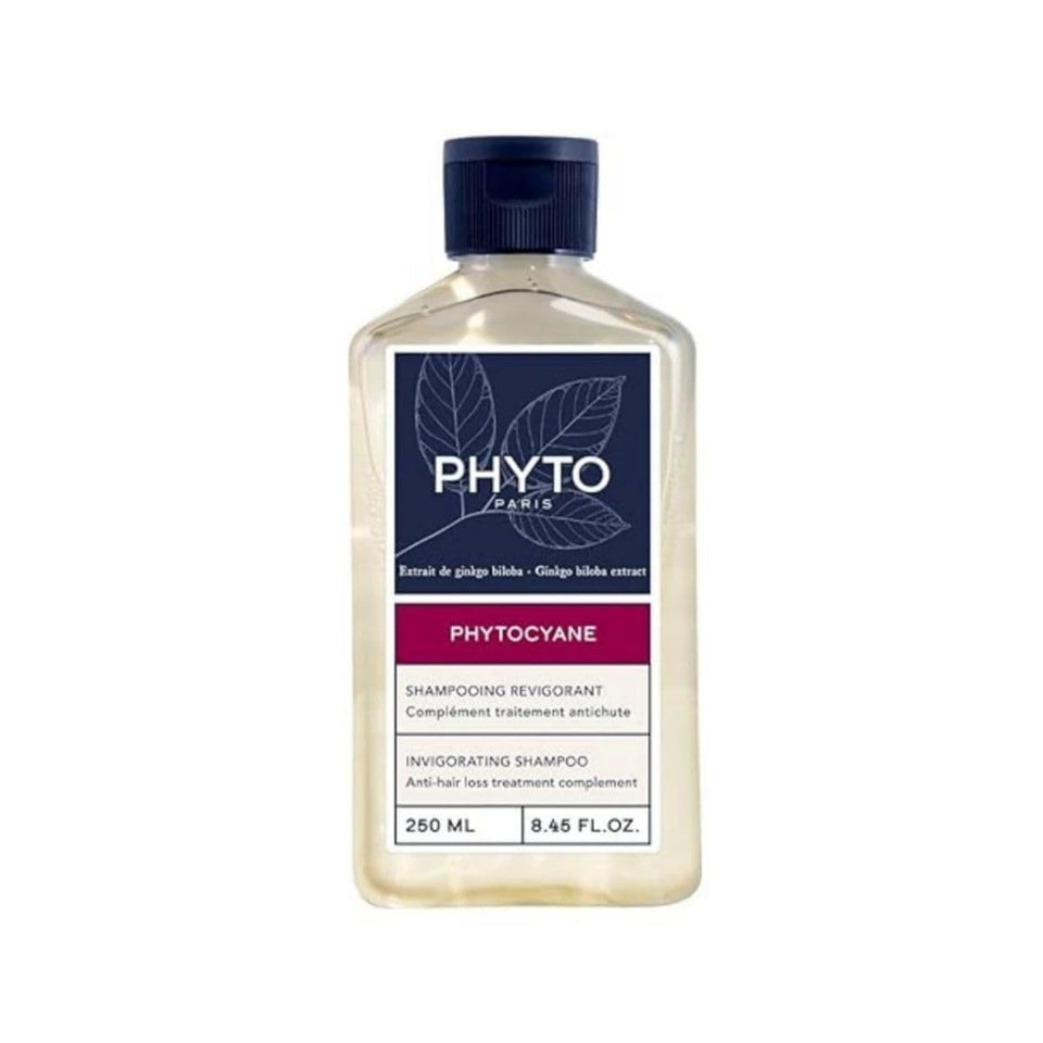 PHYTO bottle front packaging showing product identity and benefits