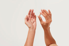 PHYTO supplement paired with topical PHYTOCYANE products for combined care
