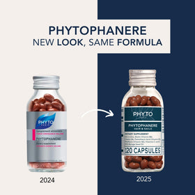 PHYTO close-up of a soft capsule, highlights smooth texture for easy swallowing