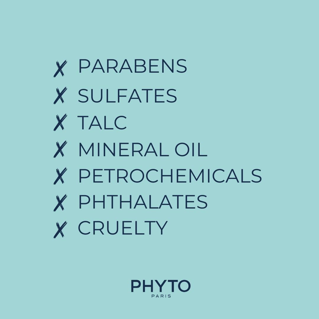PHYTO in-use scalp massage scene illustrating soothing action and flake reduction