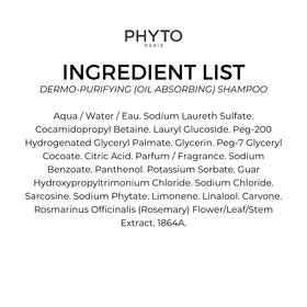 PHYTO lather texture close-up illustrating gentle foam