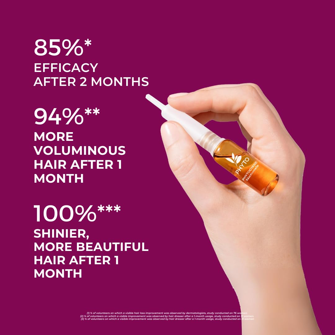 PHYTO single-use vial open highlighting easy no-rinse application