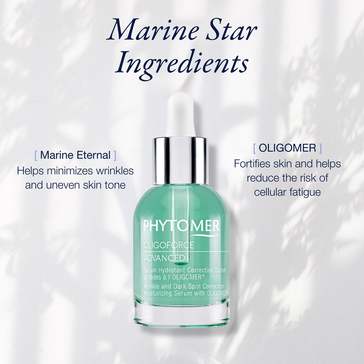 Phytomer 30 ml bottle next to ruler showing compact travel-friendly size