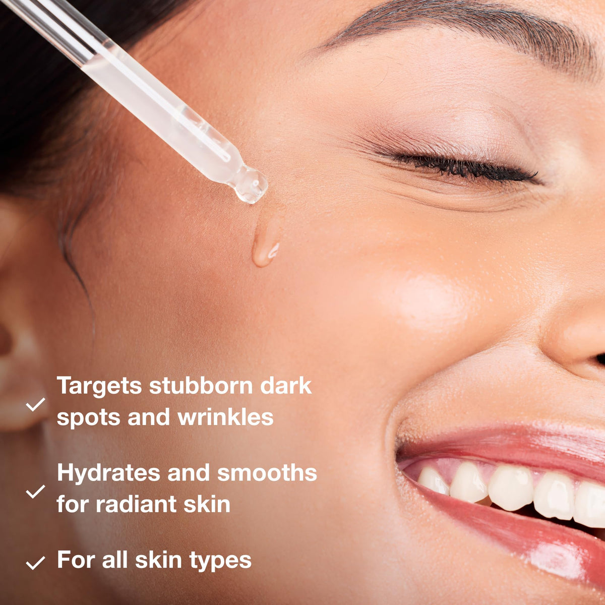 Phytomer serum applied to hand demonstrating smooth, dewy finish