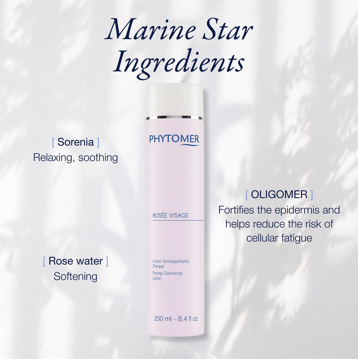 Phytomer removing eye makeup close-up showing effective, non-irritating removal benefit