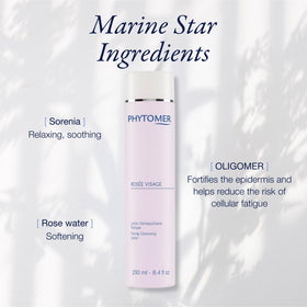 Phytomer removing eye makeup close-up showing effective, non-irritating removal benefit