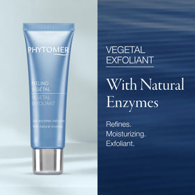 PHYTOMER close-up of creamy texture, demonstrating gentle enzyme exfoliation