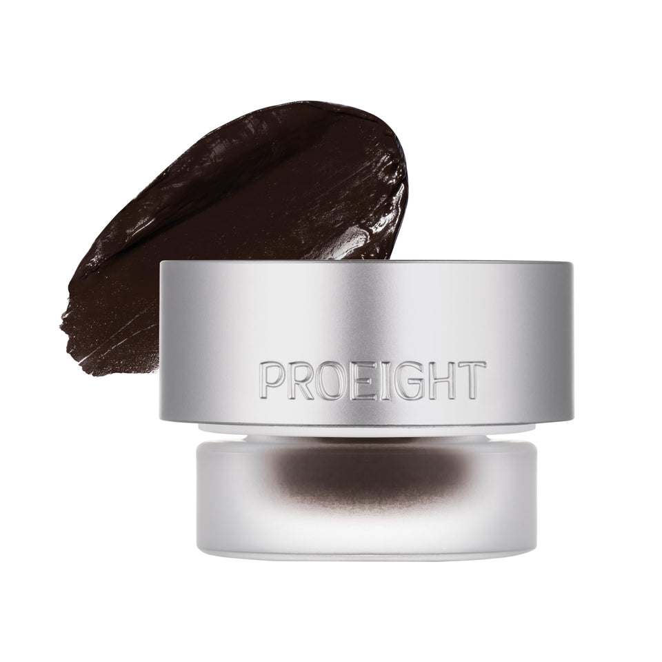 Piccasso PROEIGHT front jar showing product label and compact design benefit portability