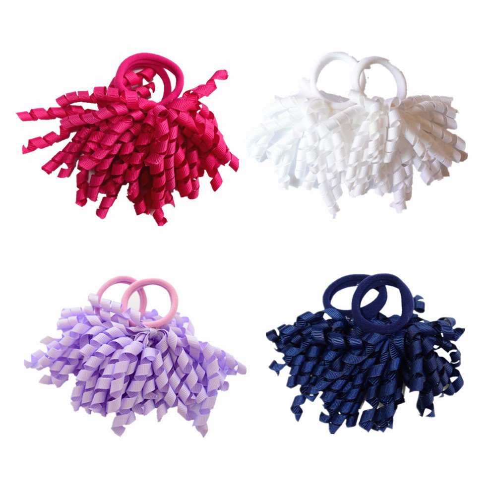 PIDOUDOU bow styled in a girl's ponytail showing comfortable hold and cute look benefit