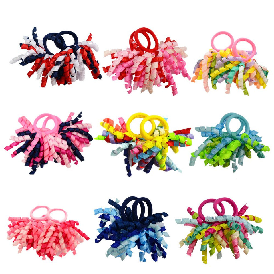 PIDOUDOU front packaging showing 18 mixed-color korker bows and neat display, easy selection benefit