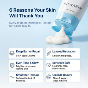 PIENARIN size comparison with 1.69 fl oz label for travel‑friendly skincare