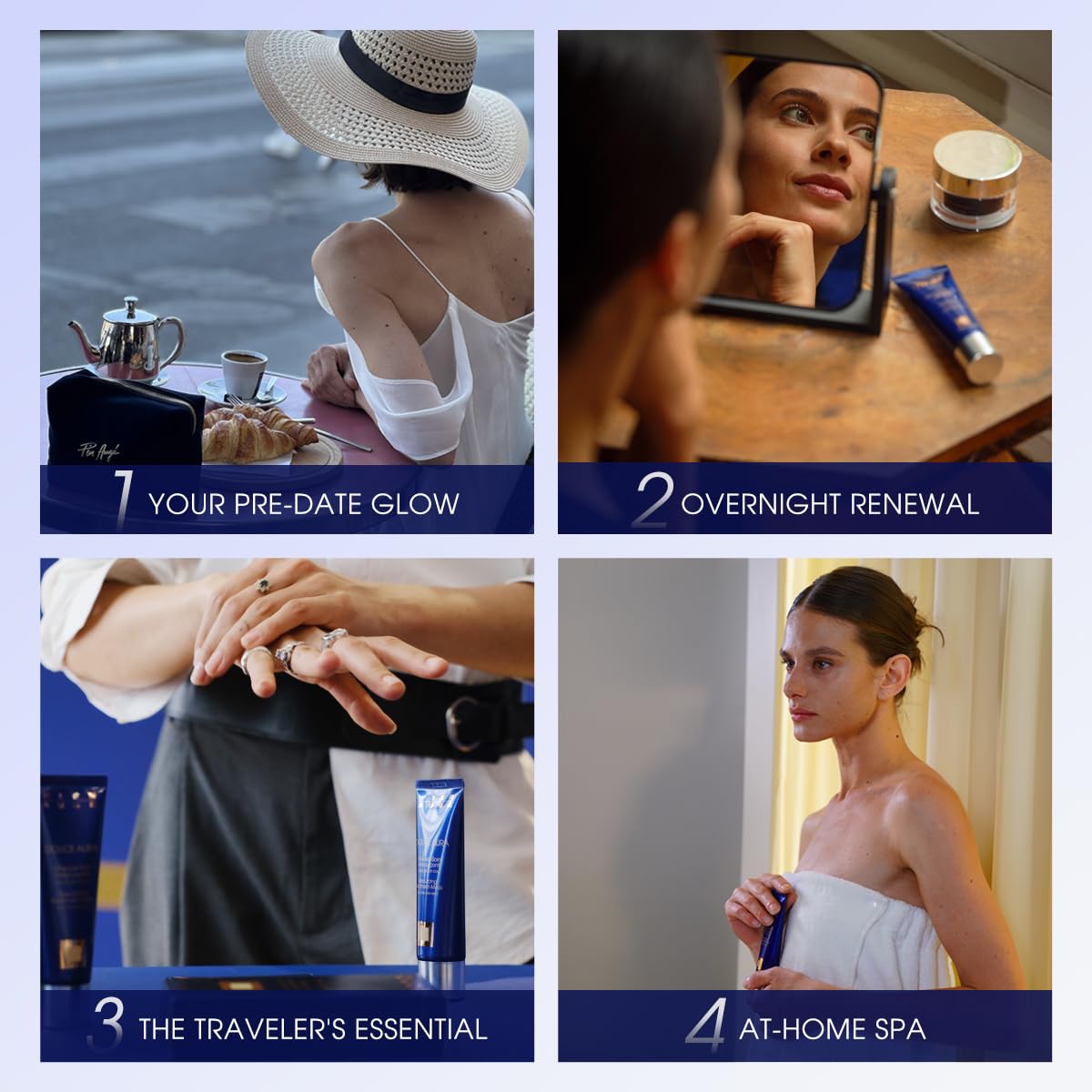 Pier Augé label and directions detail showing usage steps benefit: simple no-rinse method