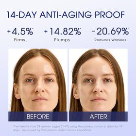 Pier Augé mask application on face demonstrating gentle massage benefit: soothing hydration