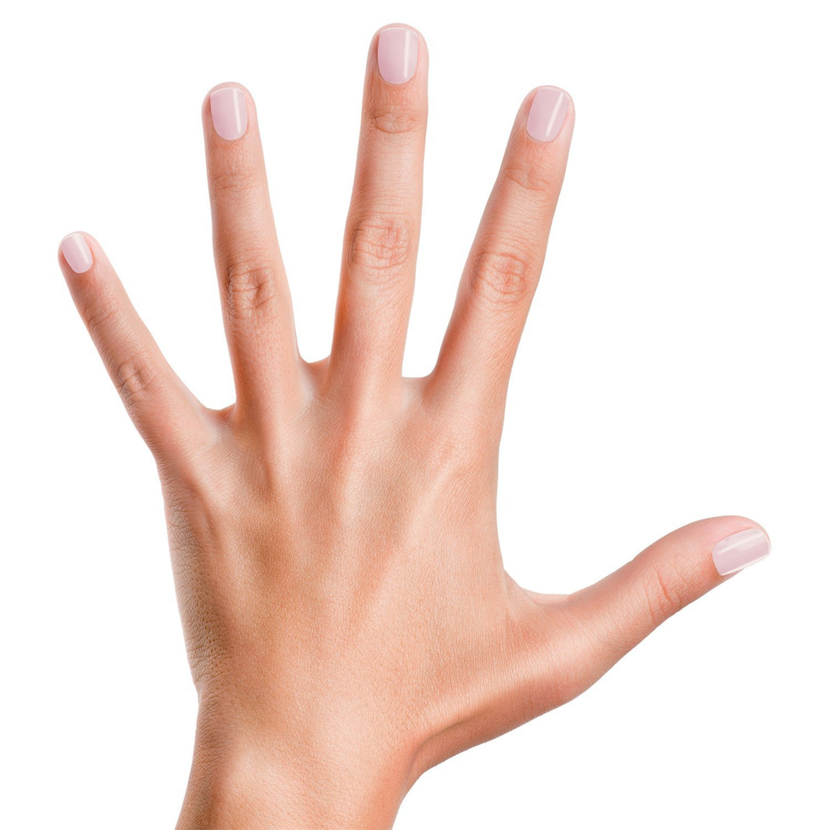Child applying Piggy Paint on nails using the set for a safer at-home manicure