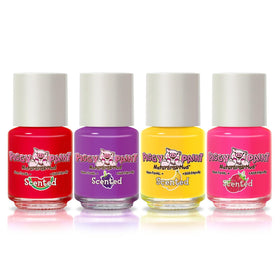 Piggy Paint brush close-up highlighting smooth applicator for precise kid-friendly use