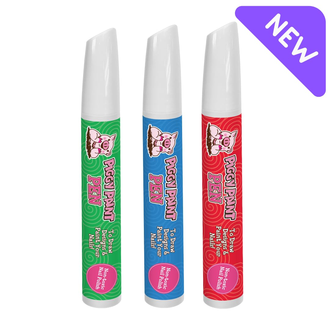 Piggy Paint marker tip close-up demonstrating precise control and easy use