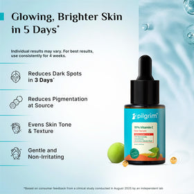 Pilgrim serum texture on skin close-up demonstrating lightweight hydration
