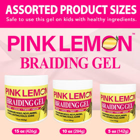 PINK LEMON size comparison of 5oz 10oz 15oz jars for purchase decision clarity