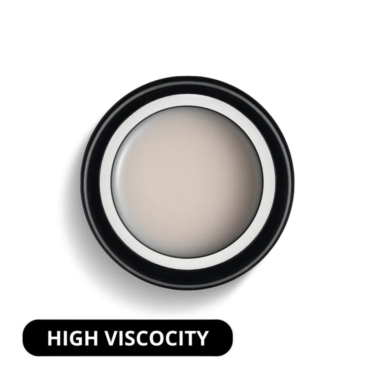 PINK MASK gel texture on brush swipe highlighting high viscosity and precise control