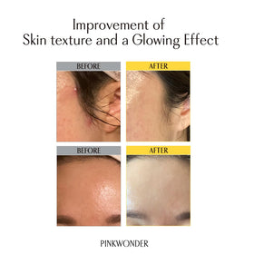 PINKWONDER close-up oil texture highlighting silky absorption