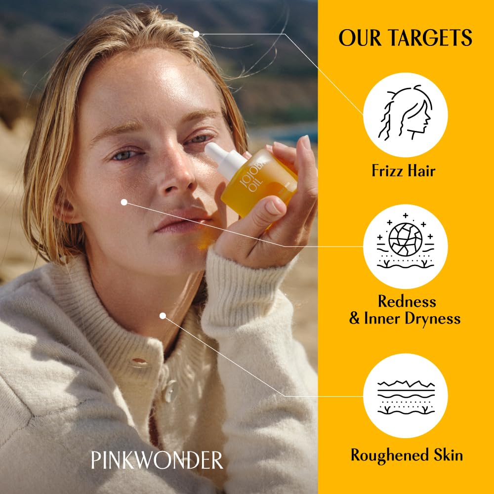 PINKWONDER dropper pouring oil for precise, non-greasy application