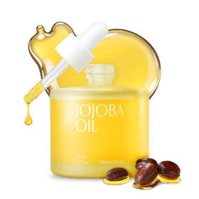 PINKWONDER front packaging showing organic jojoba benefits