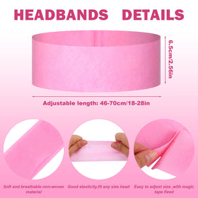 PINKXHY fabric texture close-up showing soft non-woven fibers for gentle feel