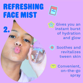 Pipa facial mist spraying fine mist, refreshes and soothes young skin quickly