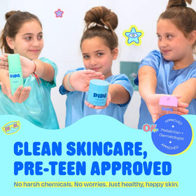 Pipa products held in hand for scale, compact travel-friendly sizes for kids