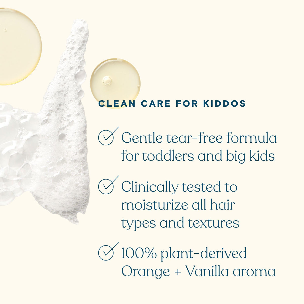 Pipette closeup label highlighting key ingredients and safer-for-kids benefit