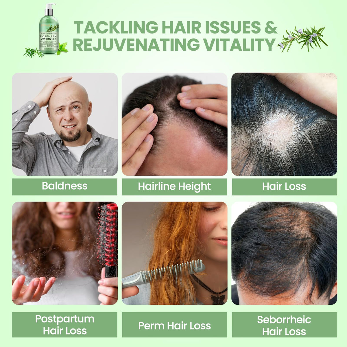 PIPIHUA applying conditioner to mid-lengths demonstrates detangling and softness benefit