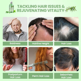 PIPIHUA applying conditioner to mid-lengths demonstrates detangling and softness benefit