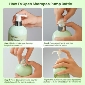PIPIHUA bottle placed with fresh rosemary highlighting botanical actives