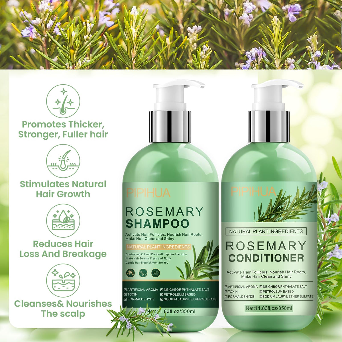 PIPIHUA shampoo texture lather demonstrating gentle cleansing and scalp refresh