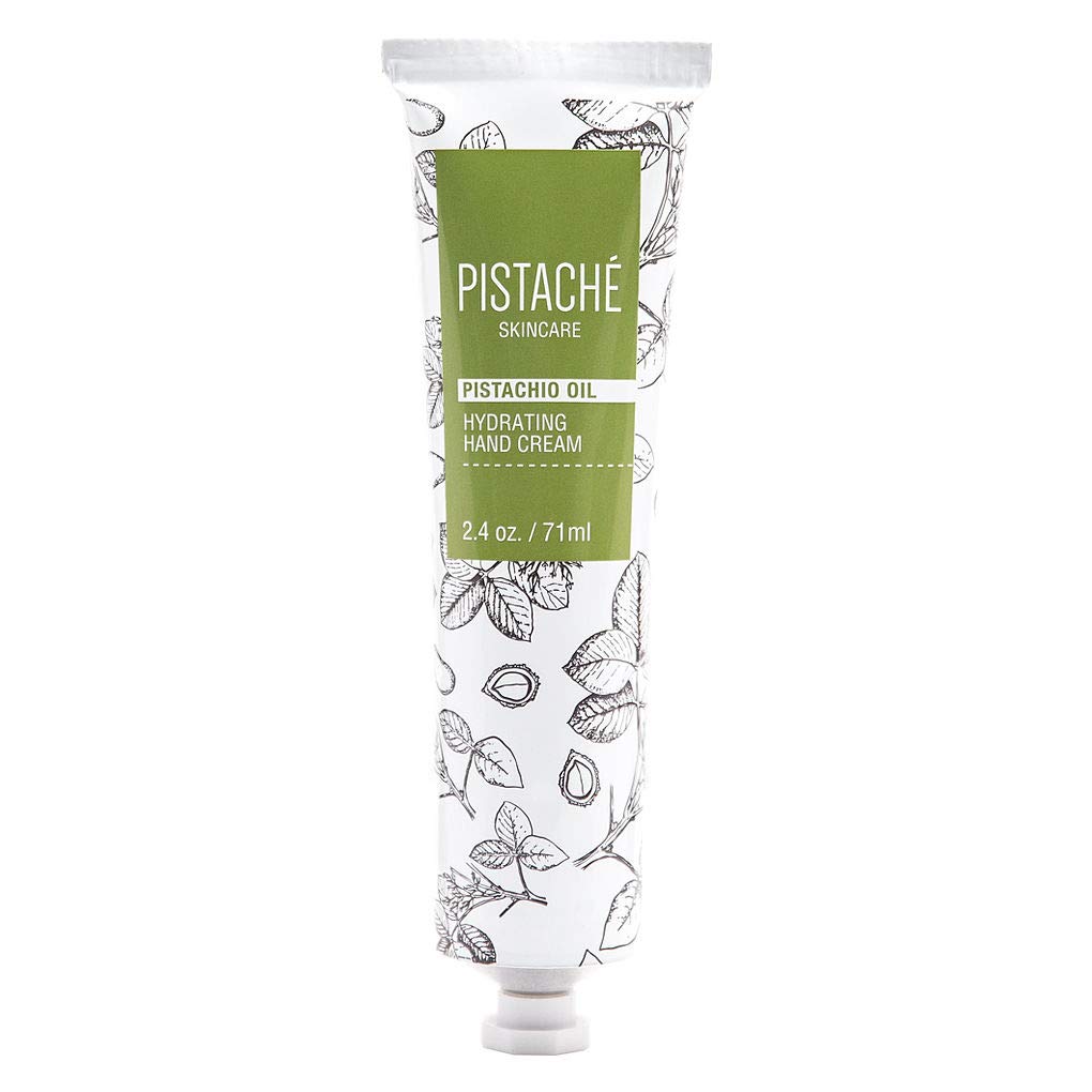 Pistaché Skincare front packaging showing tube and branding benefits