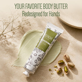 Pistaché Skincare creamy texture close-up showing smooth absorbency benefit