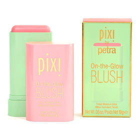 Pixi blush stick front packaging showing sleek tube and shade name Fleur for easy recognition