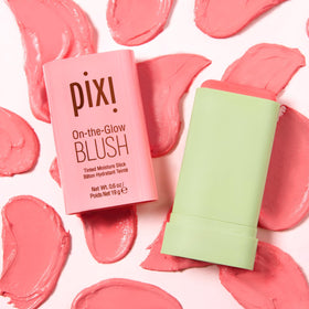 Pixi swatch on hand showing Fleur shade payoff and blendability for color preview