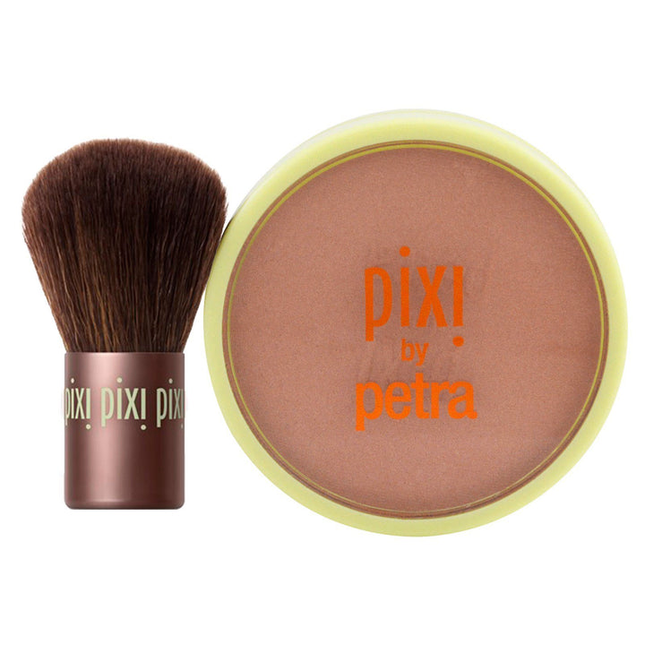 Pixi bronzer front packaging showing compact and color for easy selection