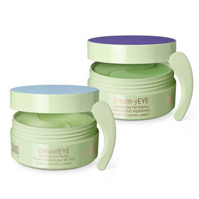 Pixi front packaging showing the day and night eye patch duo for refreshed eyes