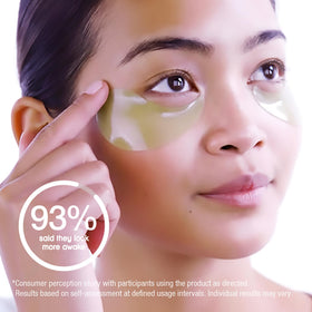 Pixi DetoxifEYE on a bathroom vanity staged for an at-home routine