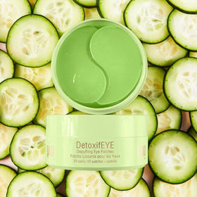 Pixi DetoxifEYE open box with visible stacked hydrogel patches