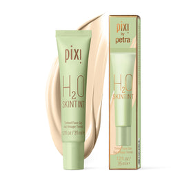 Pixi front packaging showing H2O SkinTint for quick identification and convenience