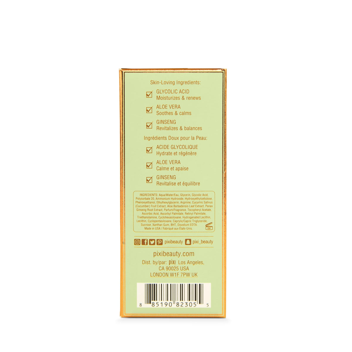 Pixi Glow Tonic Serum bottle on vanity suggesting everyday routine convenience