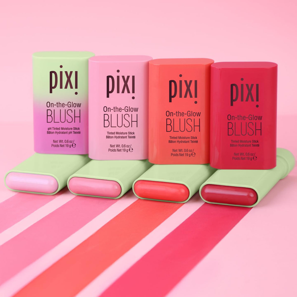 Pixi ingredients label close-up highlighting ginseng and aloe vera benefits