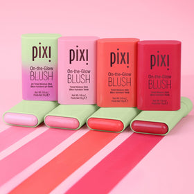 Pixi ingredients label close-up highlighting ginseng and aloe vera benefits