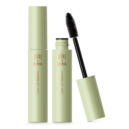 pixi packaging front view showing bold black tube and clear branding benefit clear product identity